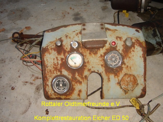 Restauration Eicher ED 50